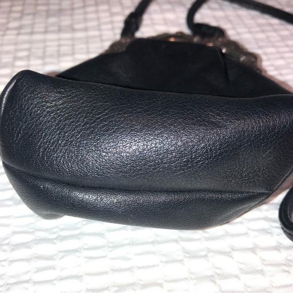 Brighton Small One World Shoulder Bag Crossbody 6”X 4.5” 25” Strap Drop LongSnap - Picture 4 of 4